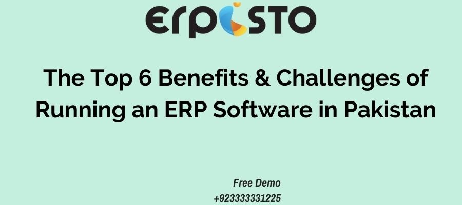 The Top 6 Benefits & Challenges of Running an ERP Software in Pakistan