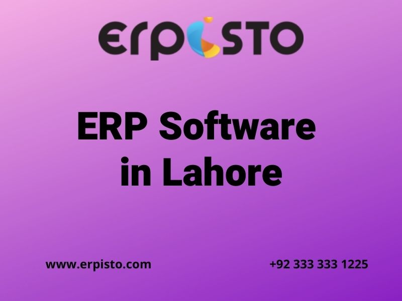 How do ERP software in Lahore and Accounting software help in Management Processes?