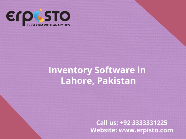 Features of Inventory Software in Lahore, Pakistan