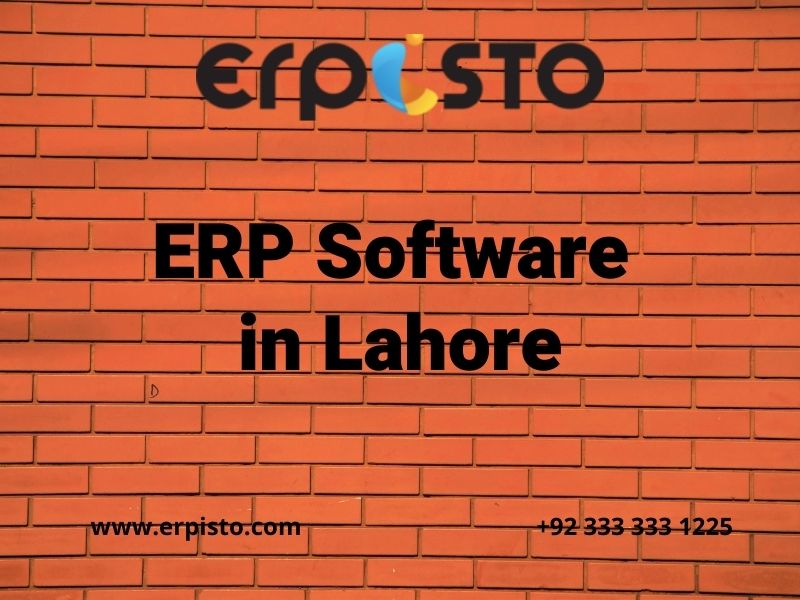 ERP software in Lahore