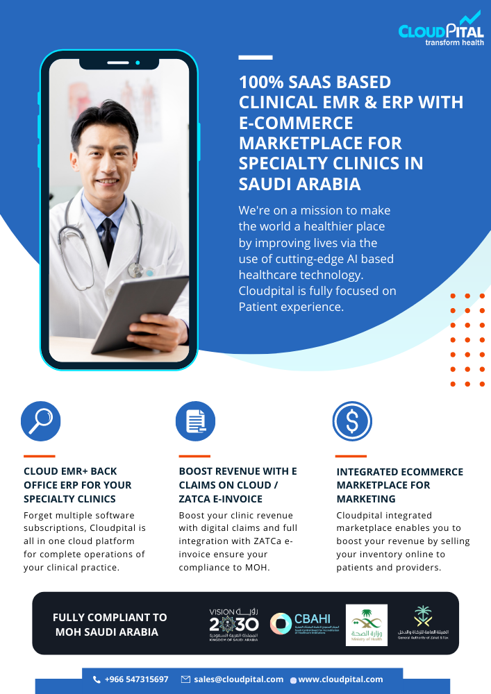 What role does analytics play in clinic Software in Saudi Arabia?