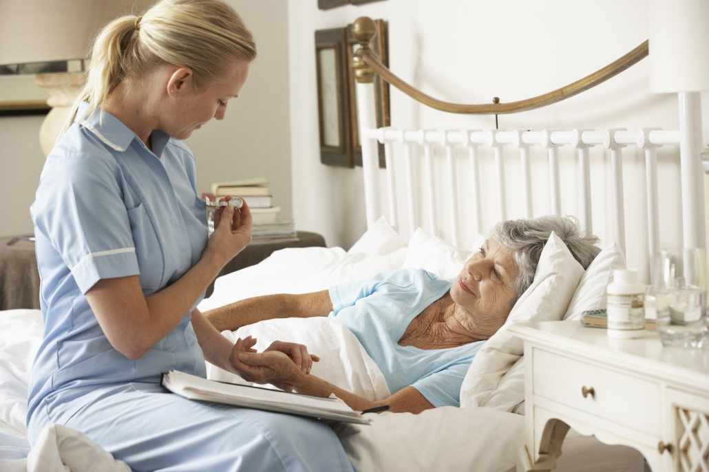 How do Hospice nursing ensure patients' comfort and dignity?