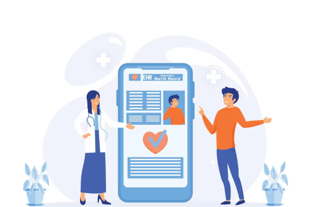What are the key features of a Mobile EHR?