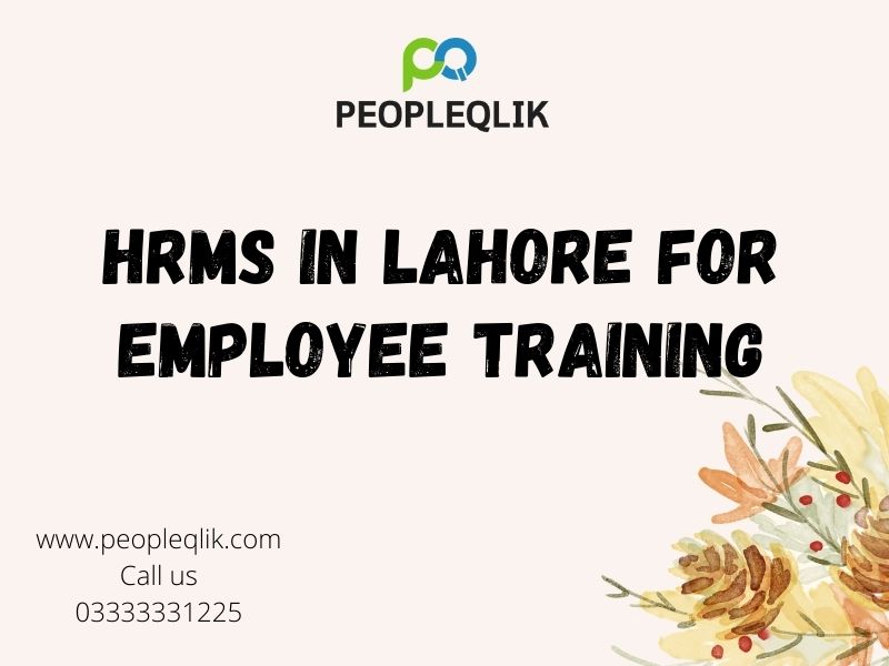 HRMS in Lahore For Employee Training