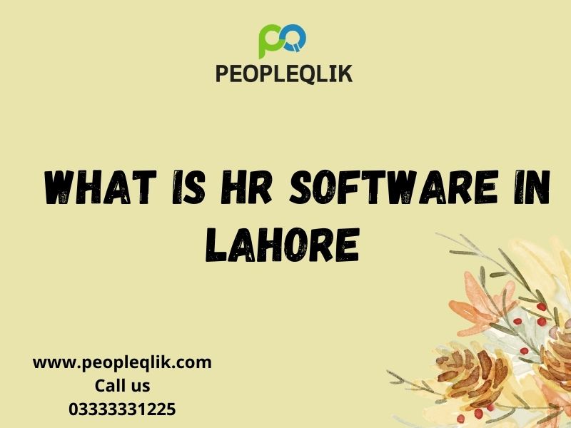 HR Software in Lahore
