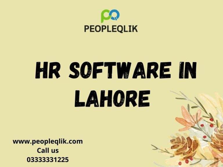HR Software in Lahore