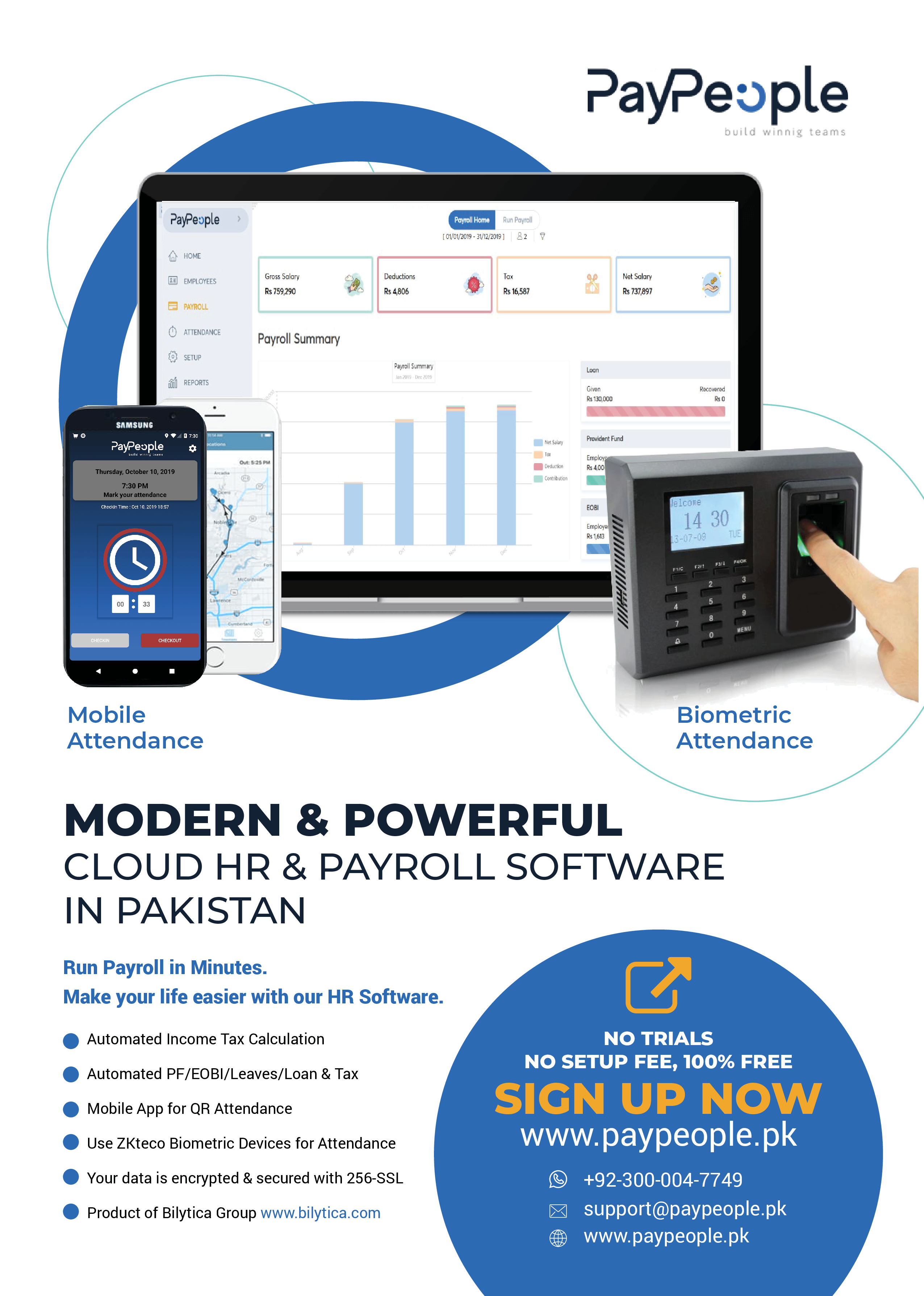 Top 4 Attendance Software in Islamabad for Workers Overtime Attendance