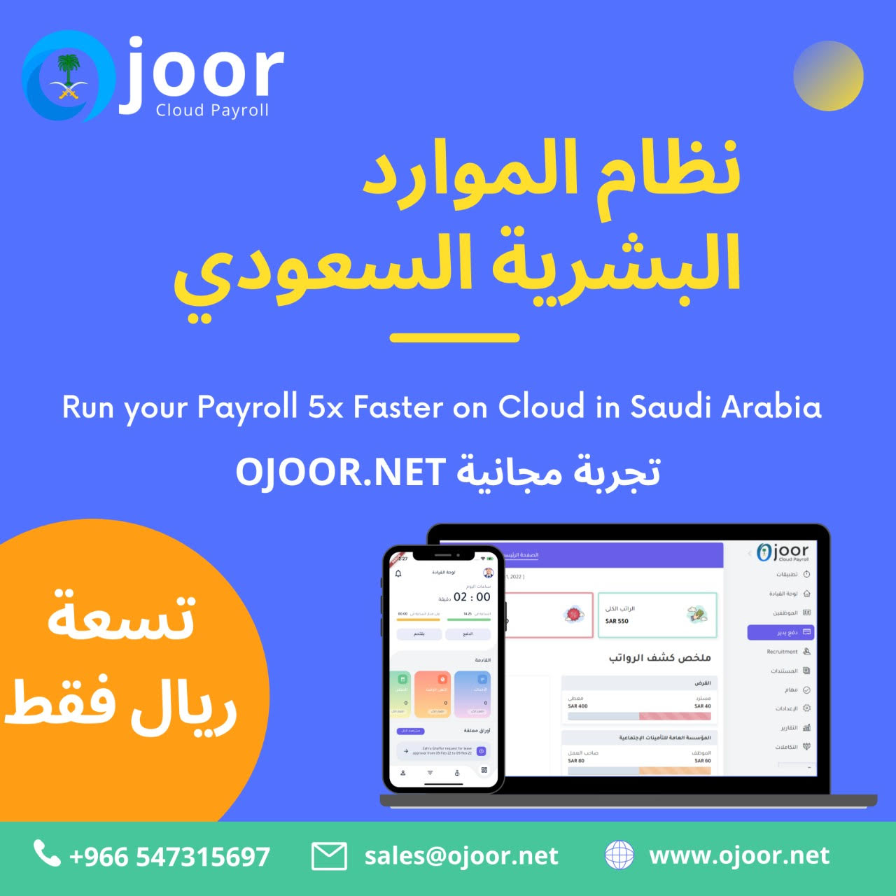What is the Computerized Payroll in Payroll System in Saudi?