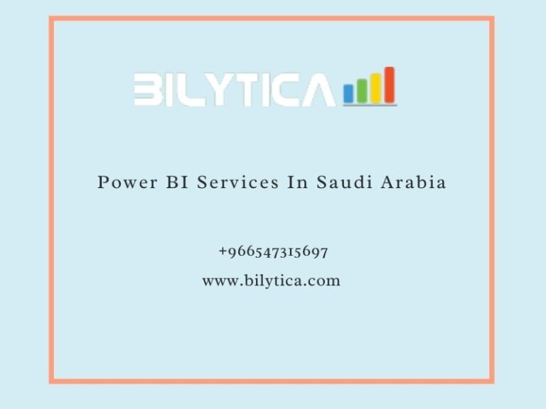 كيف يساعد علم البيانات على الكفاءة التنظيمية لخدمات Power BI في المملكة العربية السعودية